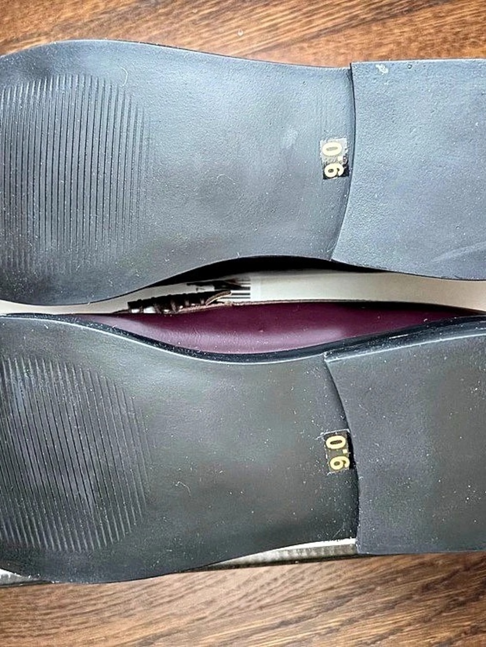 Steve Madden Madison Burgundy Box Leather US 9 - Picture 4 of 6
